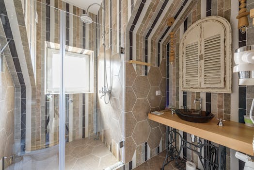 Moderní Koupelny: Jak Vybrat Geometrické Vzory pro Dlažbu?